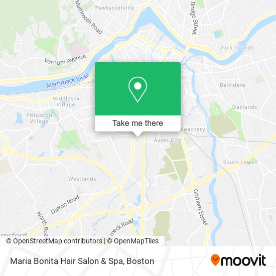 Maria Bonita Hair Salon & Spa map
