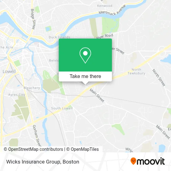 Wicks Insurance Group map