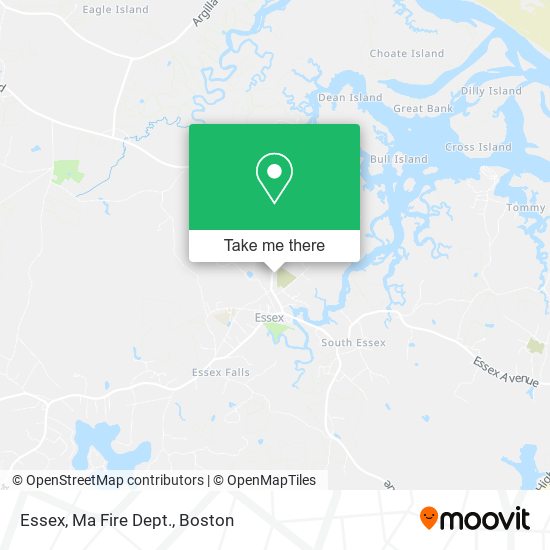 Essex, Ma Fire Dept. map