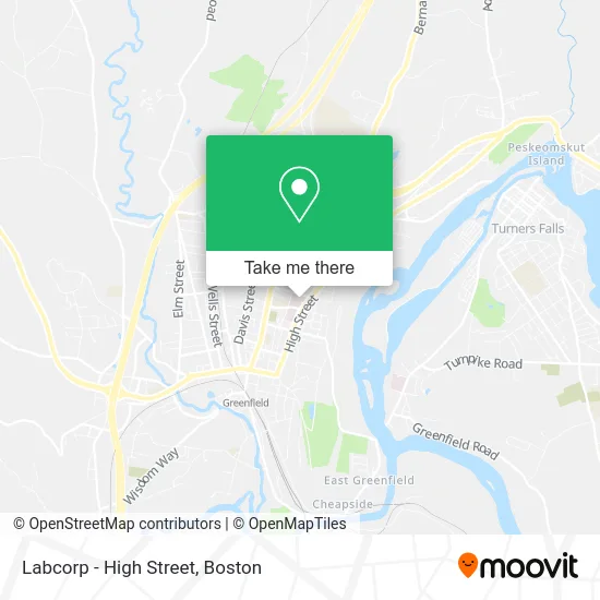 Labcorp - High Street map