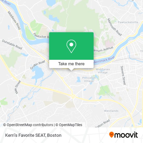 Kerri's Favorite SEAT map