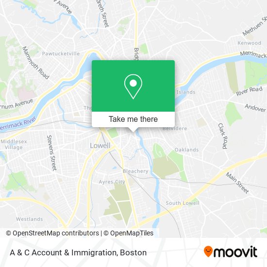 Mapa de A & C Account & Immigration