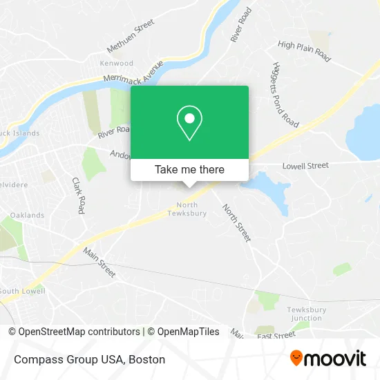 Compass Group USA map