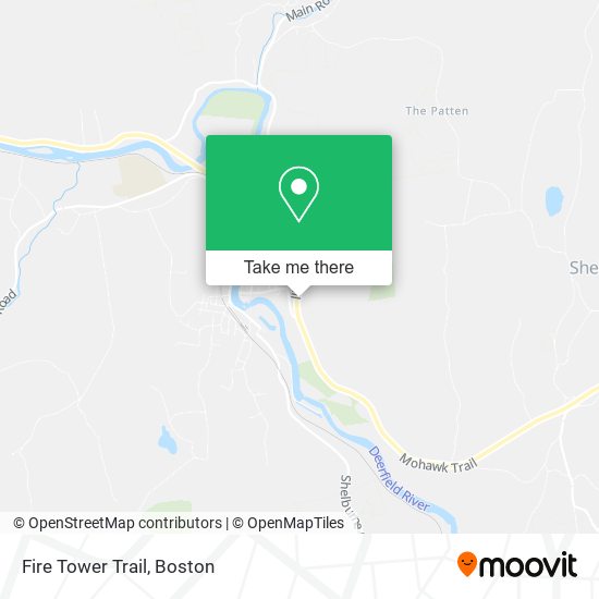 Fire Tower Trail map