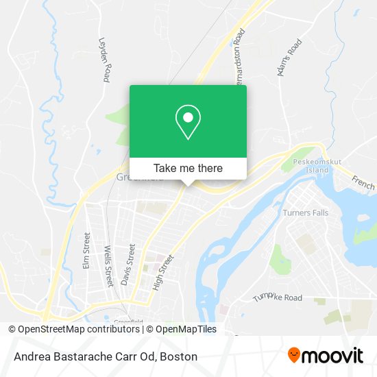 Andrea Bastarache Carr Od map