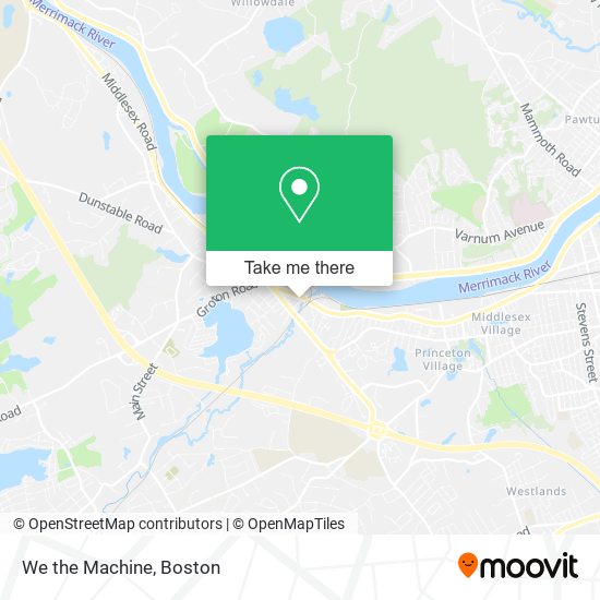 Mapa de We the Machine