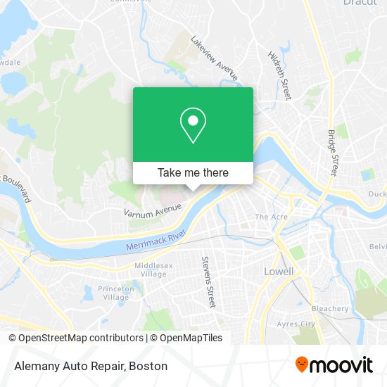 Mapa de Alemany Auto Repair