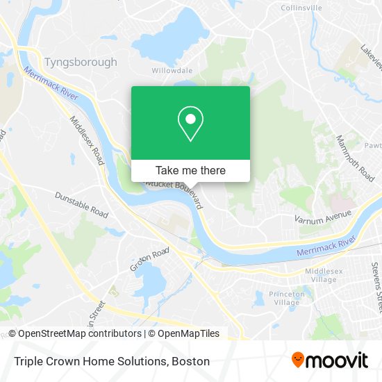 Mapa de Triple Crown Home Solutions