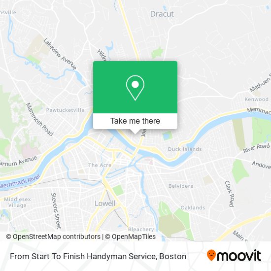 From Start To Finish Handyman Service map