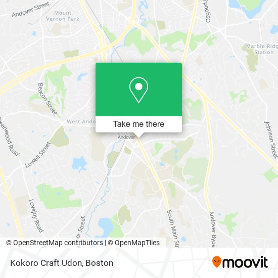 Mapa de Kokoro Craft Udon