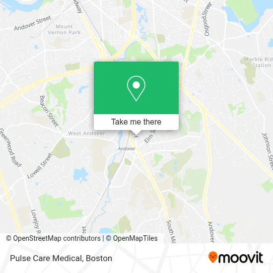 Pulse Care Medical map