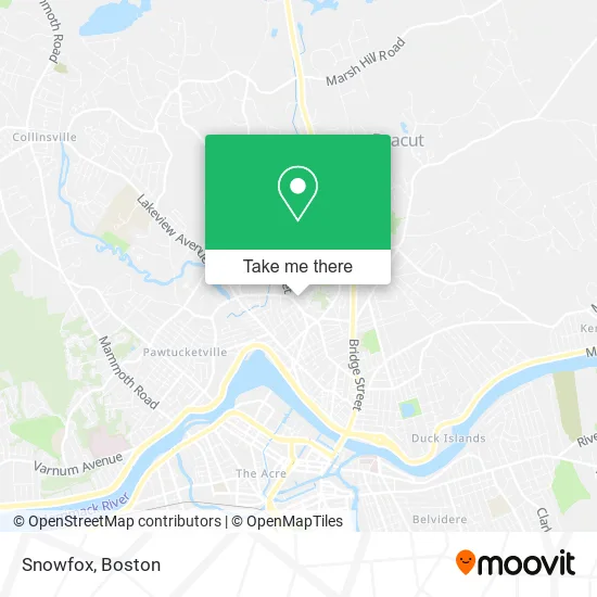 Mapa de Snowfox
