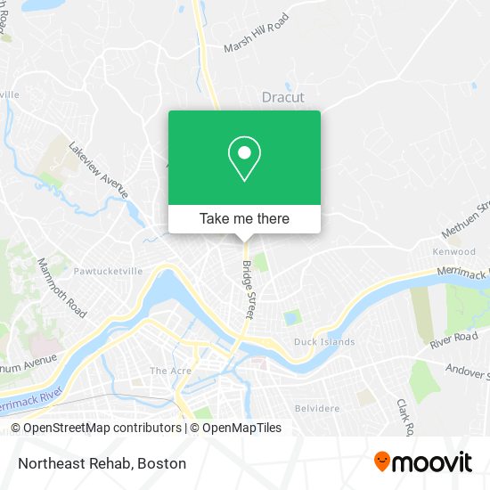 Mapa de Northeast Rehab