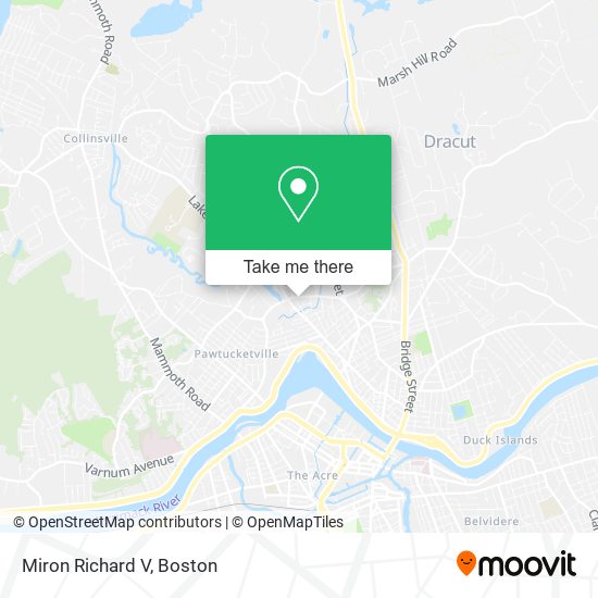 Mapa de Miron Richard V