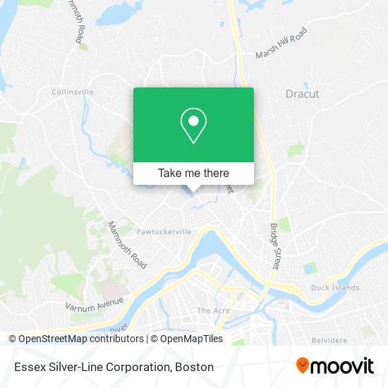 Essex Silver-Line Corporation map