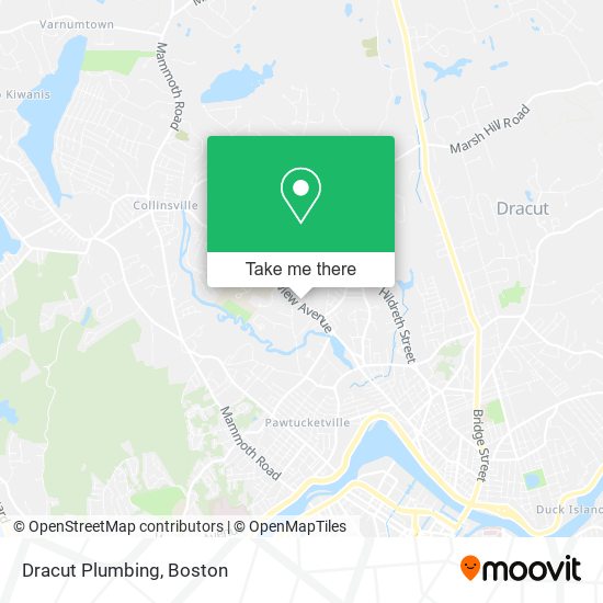 Mapa de Dracut Plumbing