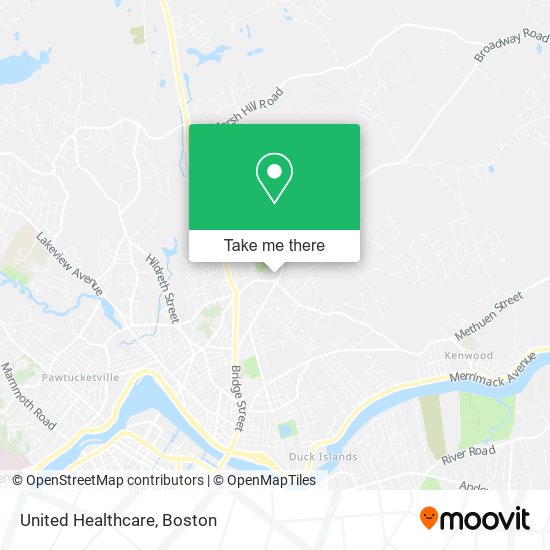 Mapa de United Healthcare