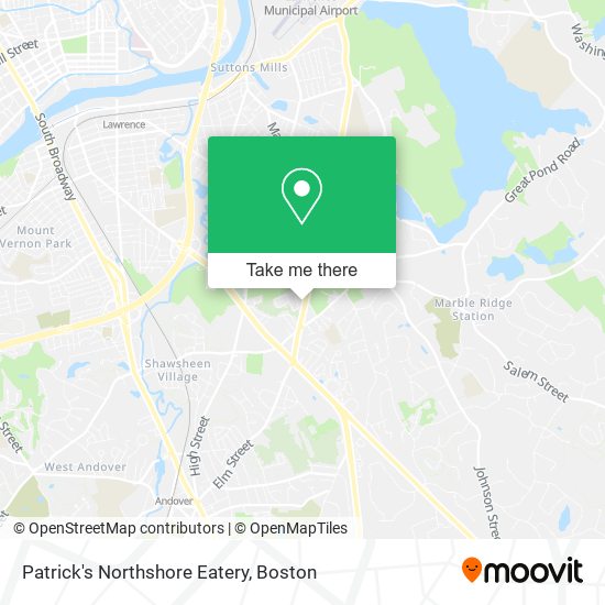 Mapa de Patrick's Northshore Eatery