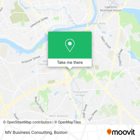 MV Business Consulting map