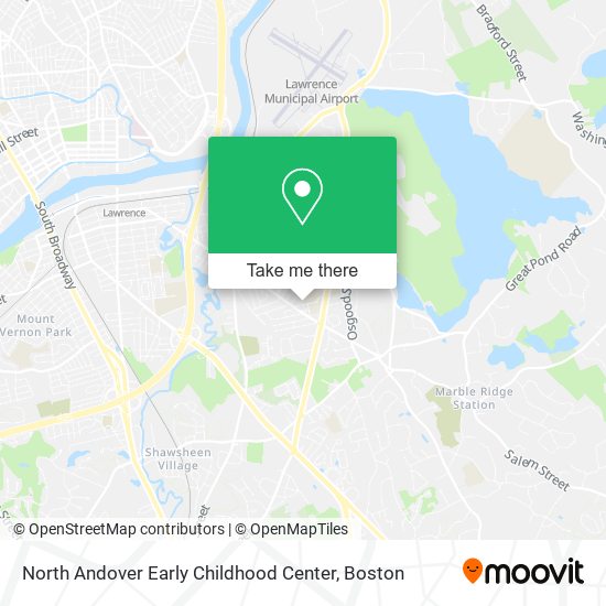 North Andover Early Childhood Center map