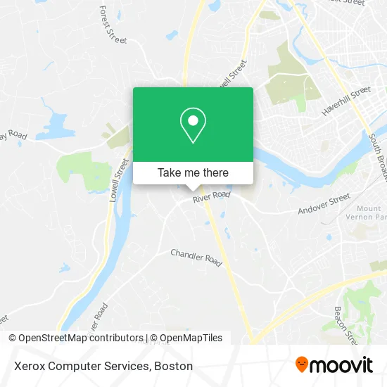 Xerox Computer Services map