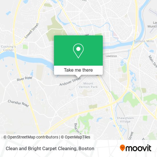 Clean and Bright Carpet Cleaning map