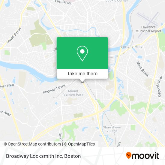 Broadway Locksmith Inc map