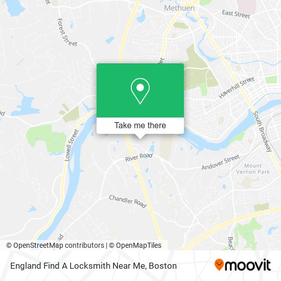 England Find A Locksmith Near Me map