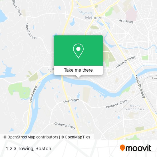Mapa de 1 2 3 Towing