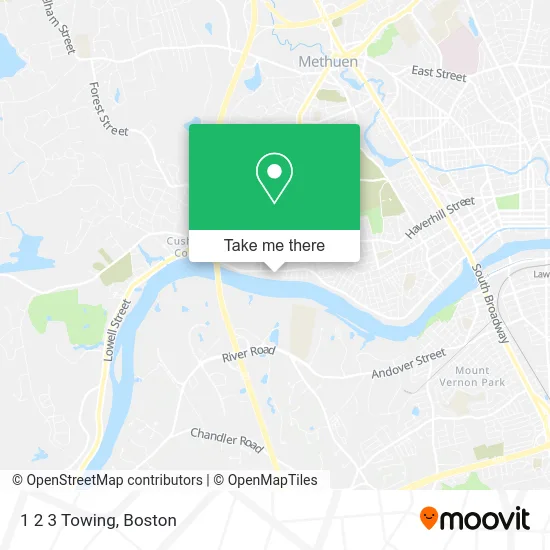 1 2 3 Towing map