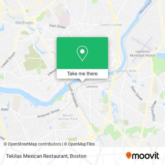 Tekilas Mexican Restaurant map