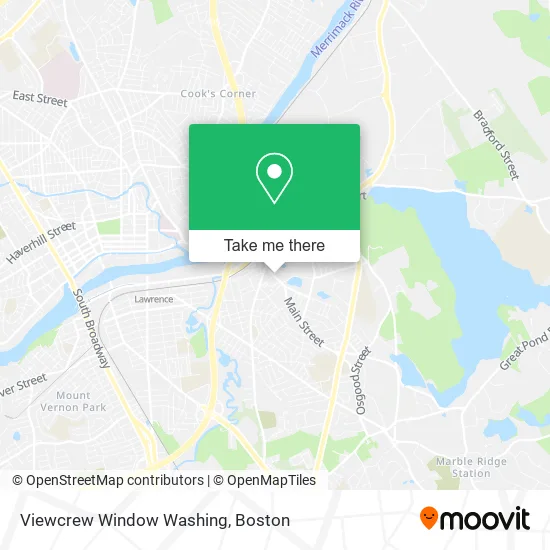 Viewcrew Window Washing map