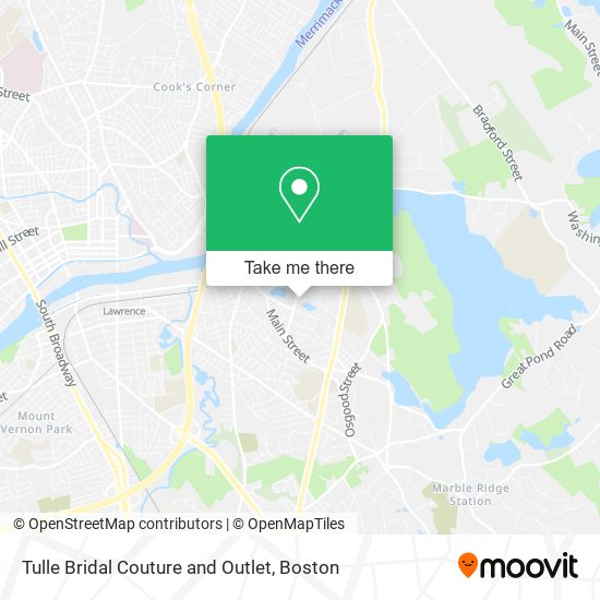 Tulle Bridal Couture and Outlet map