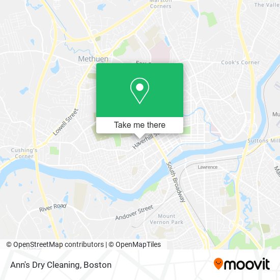Mapa de Ann's Dry Cleaning