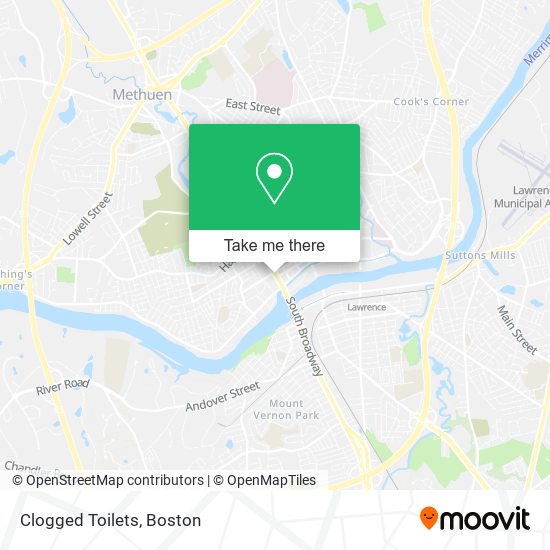 Mapa de Clogged Toilets