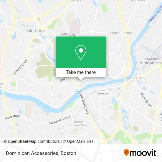 Dominican Accessories map