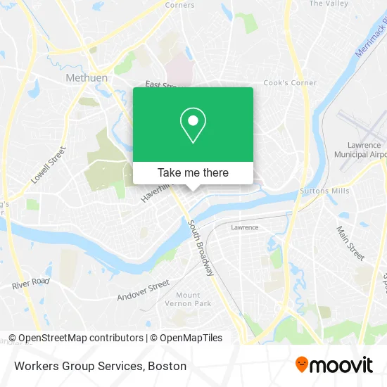 Workers Group Services map