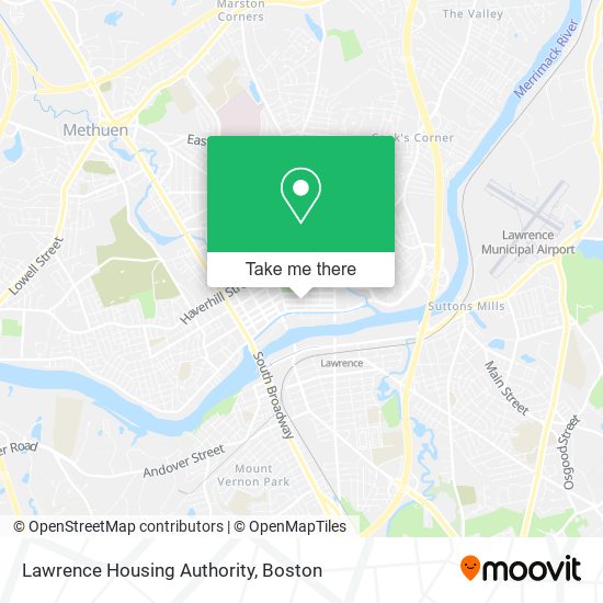 Lawrence Housing Authority map