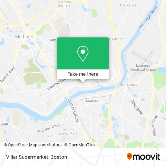 Mapa de Villar Supermarket
