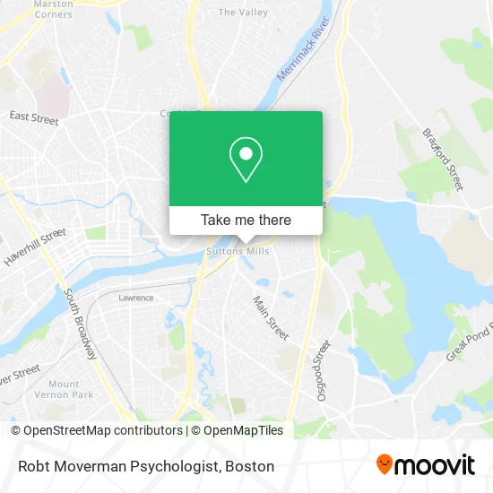 Robt Moverman Psychologist map