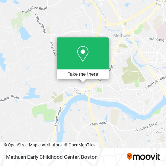 Methuen Early Childhood Center map