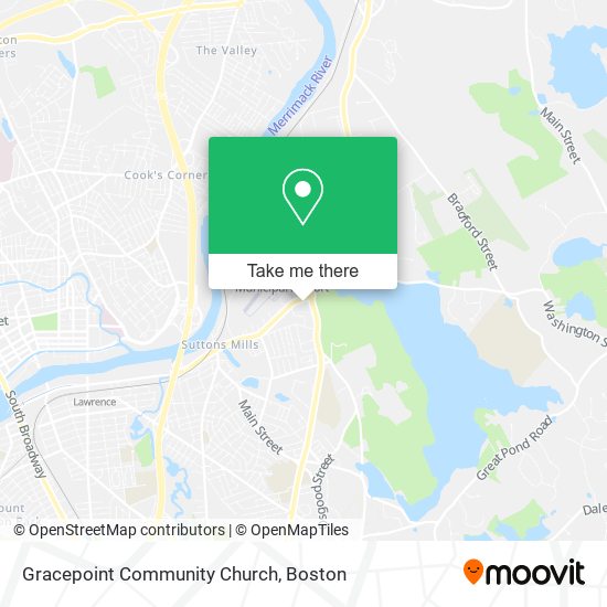 Gracepoint Community Church map