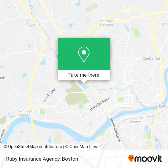 Ruby Insurance Agency map