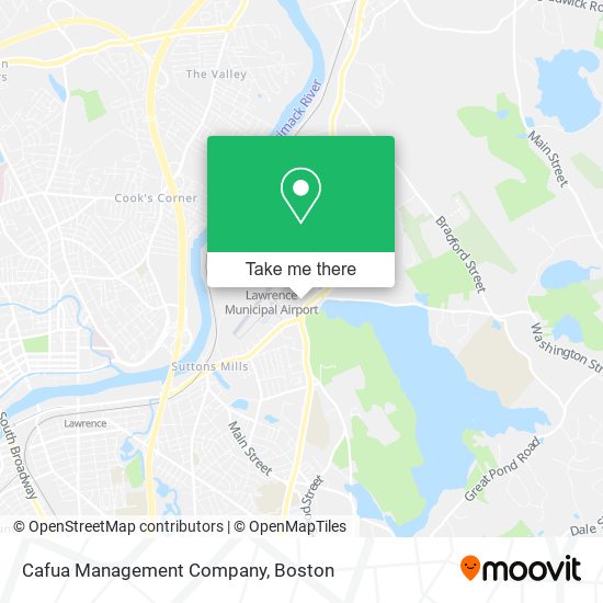 Cafua Management Company map