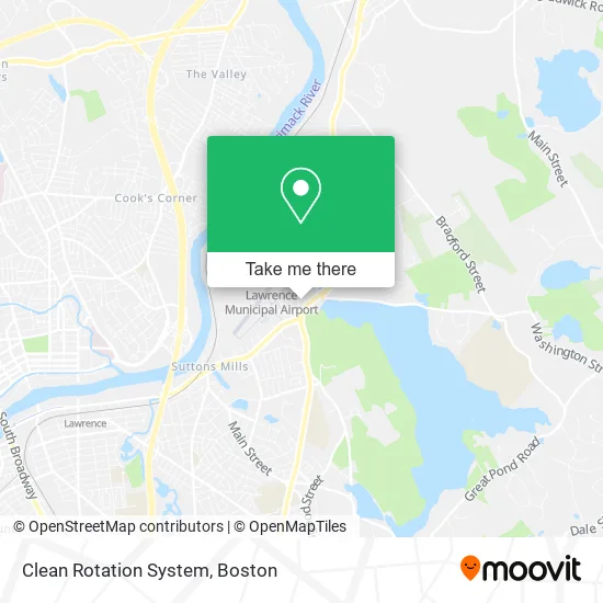 Clean Rotation System map