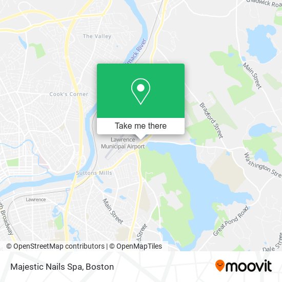 Mapa de Majestic Nails Spa
