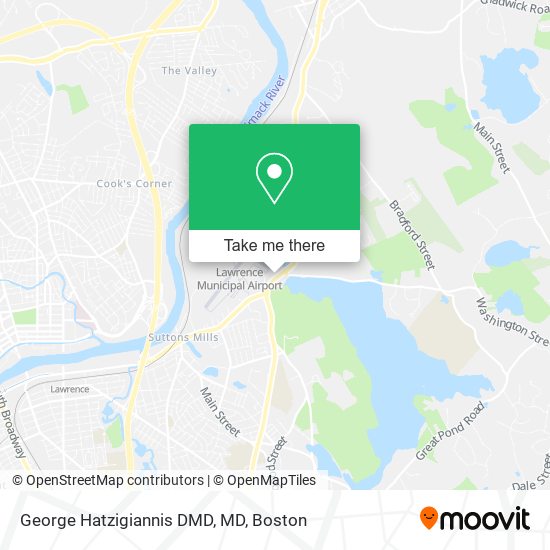 George Hatzigiannis DMD, MD map
