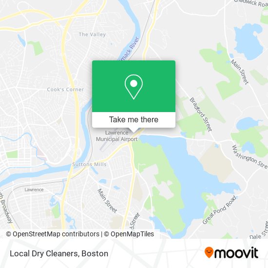 Mapa de Local Dry Cleaners