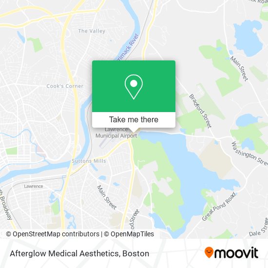 Afterglow Medical Aesthetics map