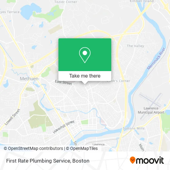 First Rate Plumbing Service map